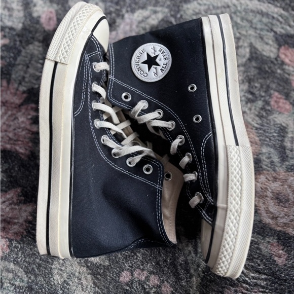 Converse Chuck 70 Black High-Top Sneakers - Picture 2 of 6
